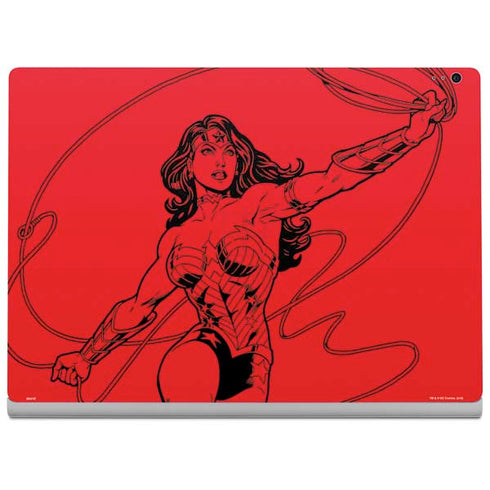 DC Comics Wonder Woman Comic Pop Surface Book 2 15in Skin